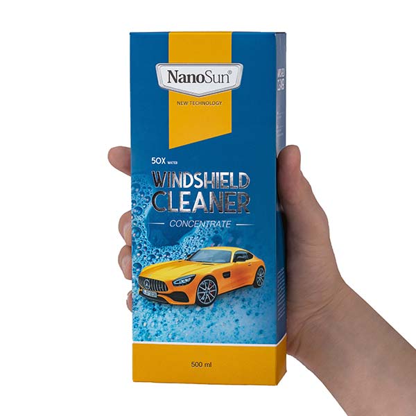 مایع شیشه شوی خودرو 
نانوسان (شوینده)